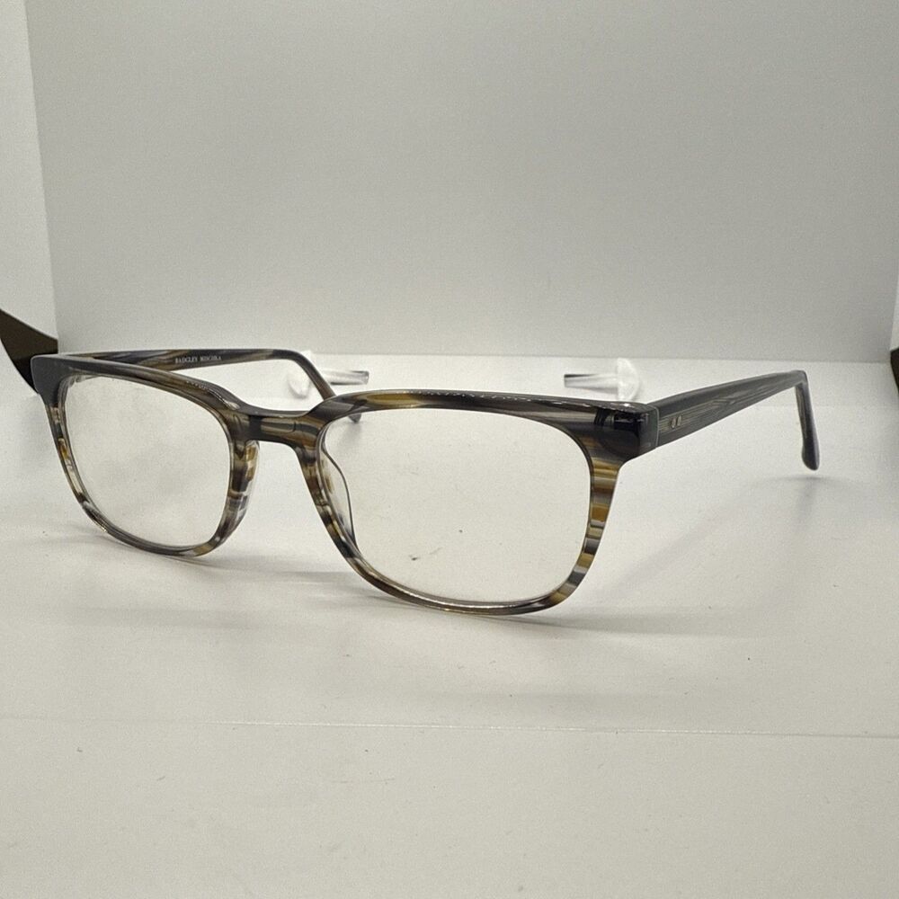 Badgley Mischka Eyeglasses, Frames Only, Ryder, 54-19-145, Plastic, Brown (BRN)